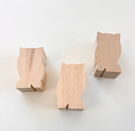 Owl Carving Blank